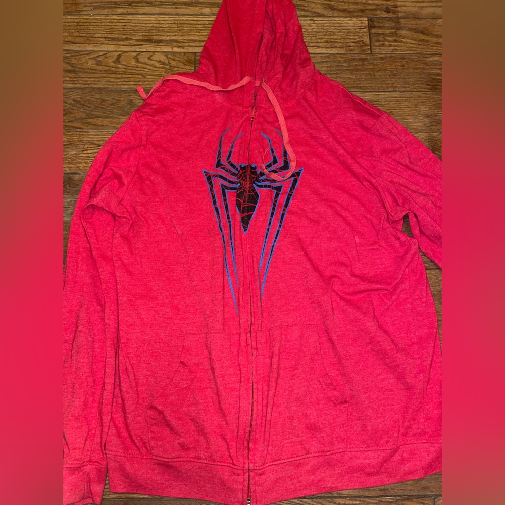 Red Spider-Man hoodie